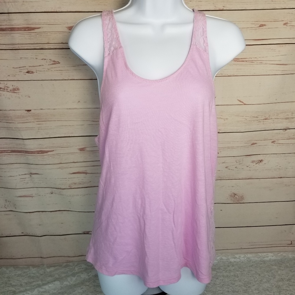 Victoria's Secret VS Pink XS Lace Racerback Thin
